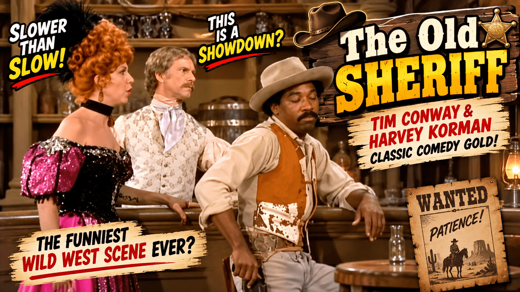 Tim Conway as the Old Man Sheriff on The Carol Burnett Show